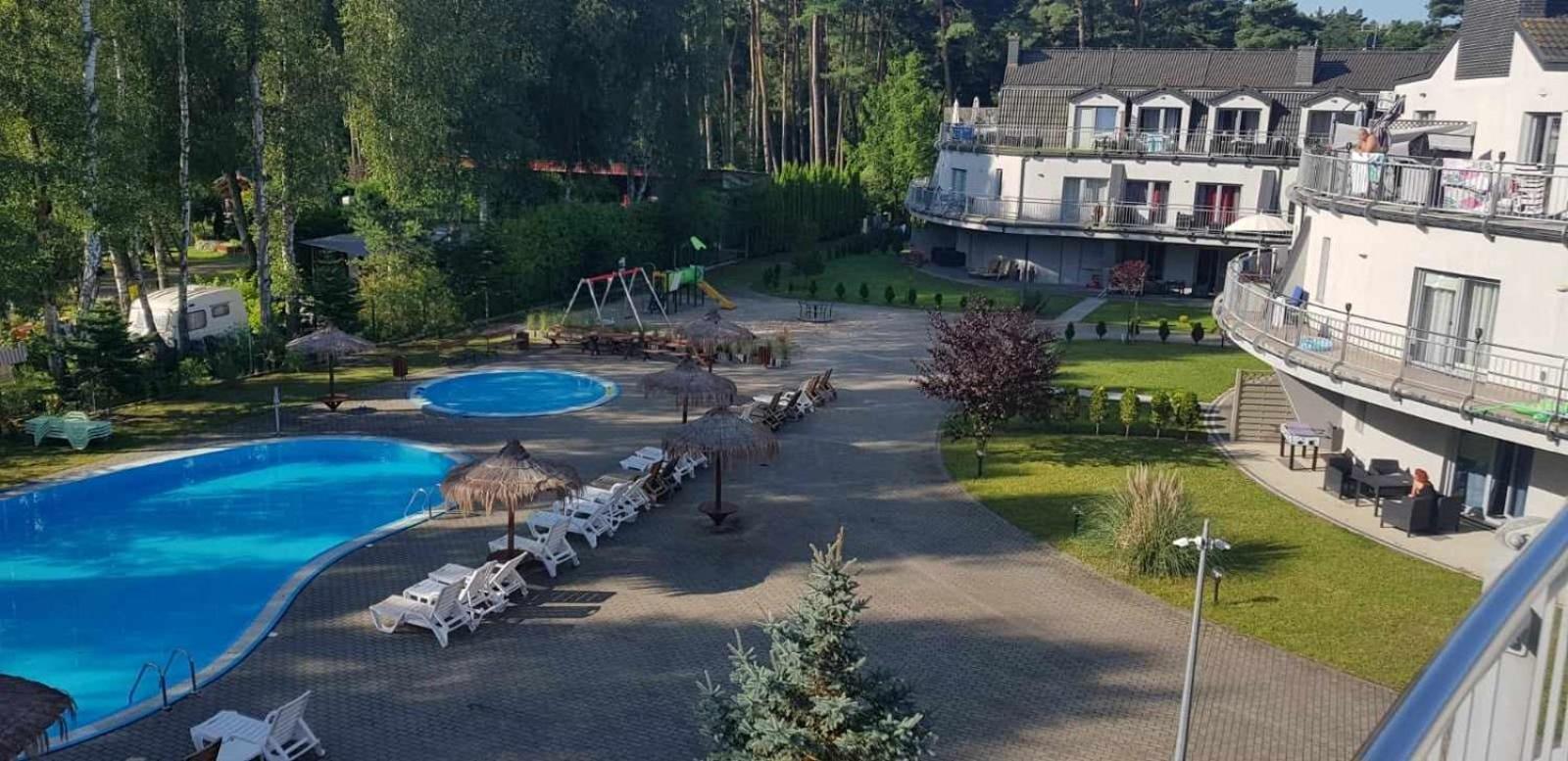 Romantyczny Apartament Happy 16 Basen & Kort Tenisowy, Ochrona 24 H - Dla Maksymalnie 6 Osob Pobierowo Dış mekan fotoğraf